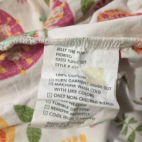 Jelly The Pug White Fiorito Kassi Set Size 4T - Picture 4 of 12